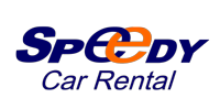 speedy car rental Samos logo